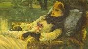 James Joseph Jacques Tissot The Dreamer oil painting artist